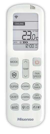 Сплит-система инверторного типа BLACK CRYSTAL SUPER DC Inverter AS-10UW4RVETG01(B) WI-FI Hisense НС-1694123