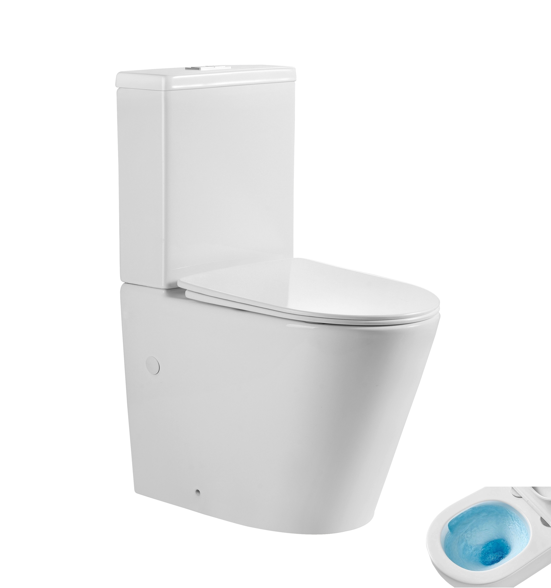 Унитаз напольный Tornado Gid Tn2189TF 62271Y белый 64x36x83.5