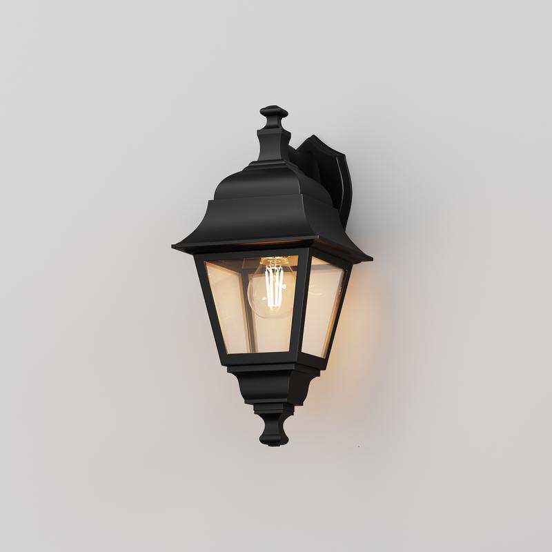 Светильник Abbey Road 1х60Вт E27 IP44 бра настен. Maytoni O003WL-01B