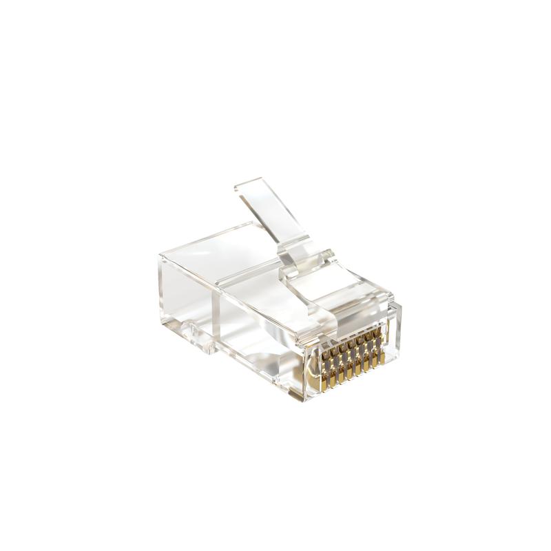 Коннектор RJ45 под витую пару кат.5E неэкранир. универс. (уп.100шт) SYSMATRIX PLUG 8P8C5EU.UW