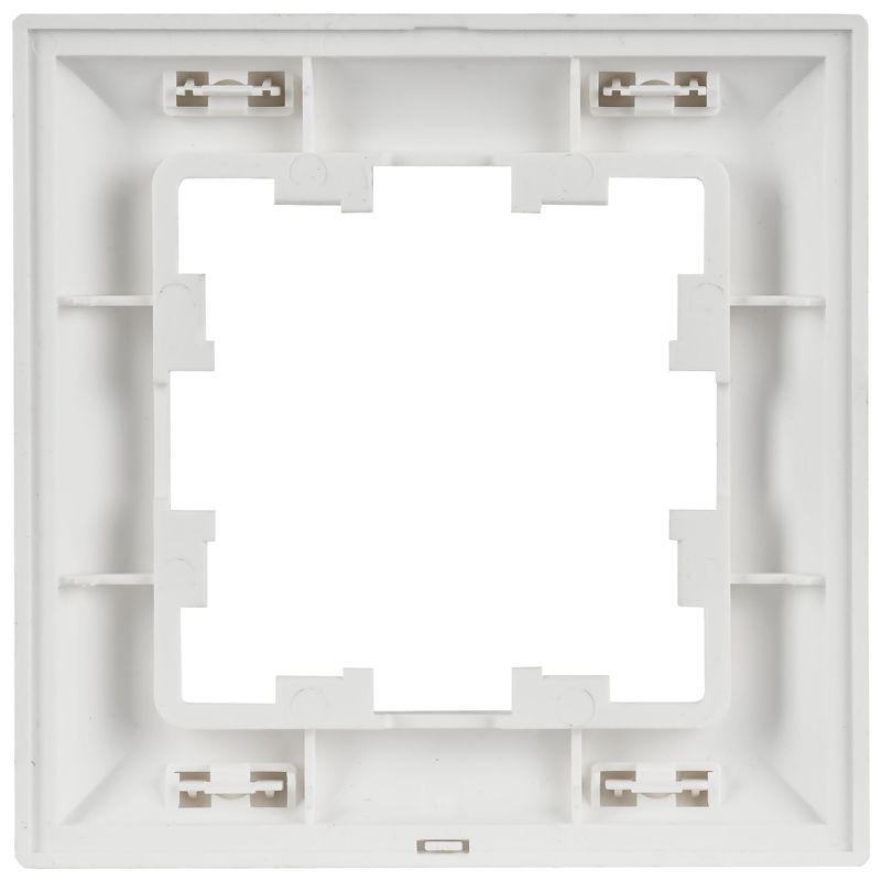 Рамка 1-м BRITE РУ-1-БрАБ арктич. бел./бел. IEK BR-M12-12-K91