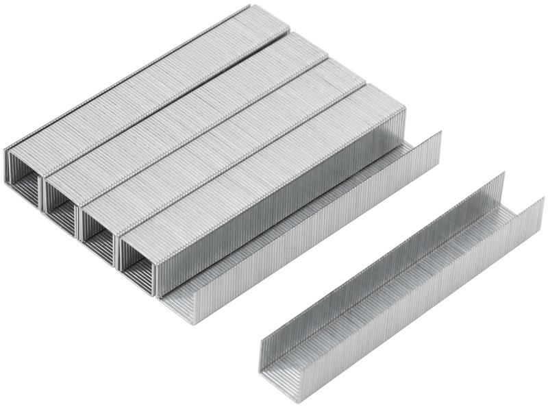 Скоба для степлера закаленные 11.3ммх0.7мм (узкие тип 53) 10мм (уп.1000шт) MOS 31373М