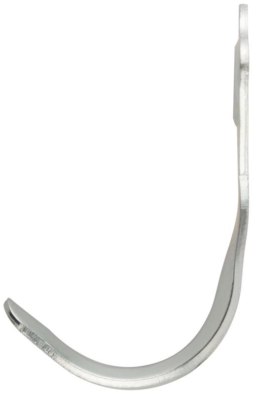 Крючок-вешалка малый цинк 66863