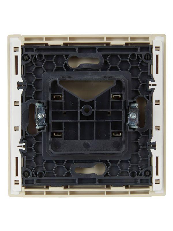 Вывод кабеля FORTE&PIANO FP442 ваниль IEK FP-VK10-0-K10