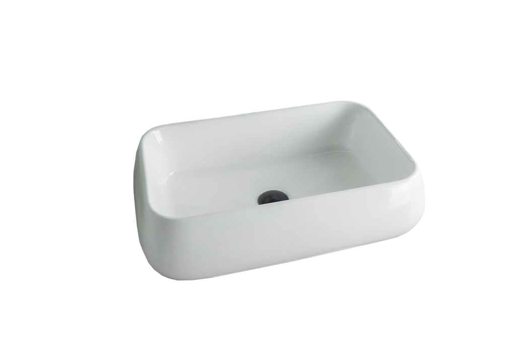 Раковина Gid N9239 51134 накладная белая 60x40x15