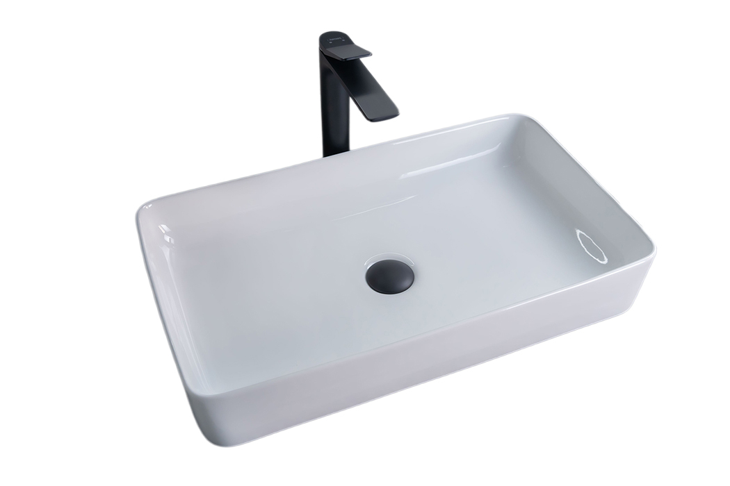 Раковина Gid N9396 51140 накладная белая 60x34x11