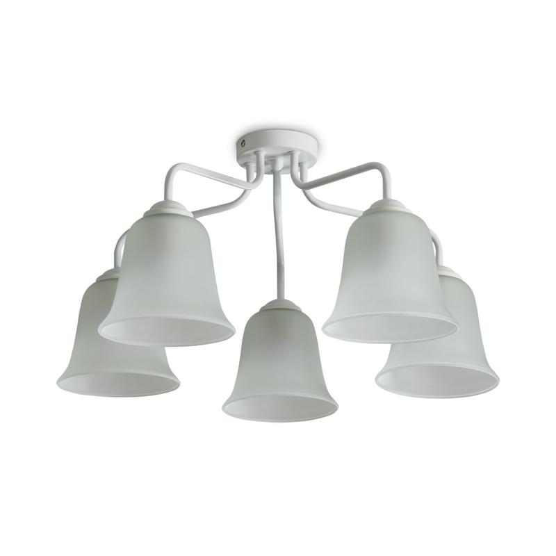 Светильник потолочный Bells 5х60Вт E27 IP20 Freya FR5448CL-05W