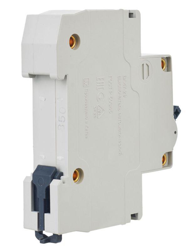 Выключатель автоматический модульный 1п C 50А 4.5кА ВА47-29 GENERICA MVA25-1-050-C