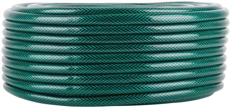 Шланг поливочный трехслойный армированный 1/2дюймх1.8ммх50м зел. КУРС 76306