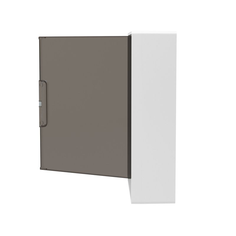 Щиток настенный 24мод. FRAME с тонированной дверцей с шин. PEN 2шт 8 отв. + 2шт 6 отв. бел. DKC F24W1WD