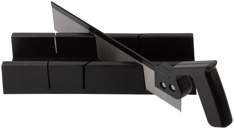 Стусло с пилой пластиковое синее 300ммх65мм (прямоугольное) FIT 41231