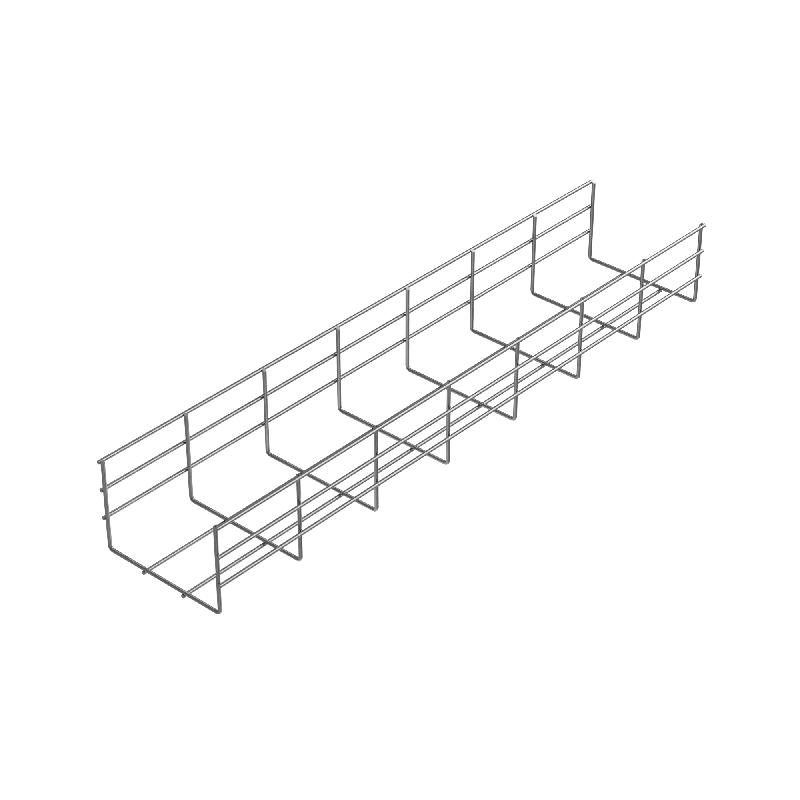 Лоток проволочный 300х100 L3000 сталь 4мм PL100-300-3000 оцинк. КМ LO1292
