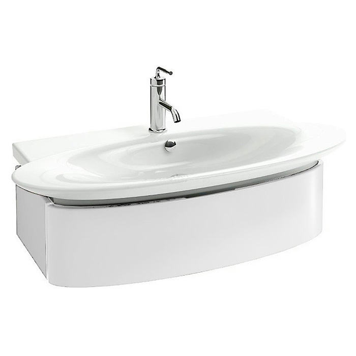 Тумба под раковину Jacob Delafon Presquile EB1100-G1C 83 см, белый бриллиант