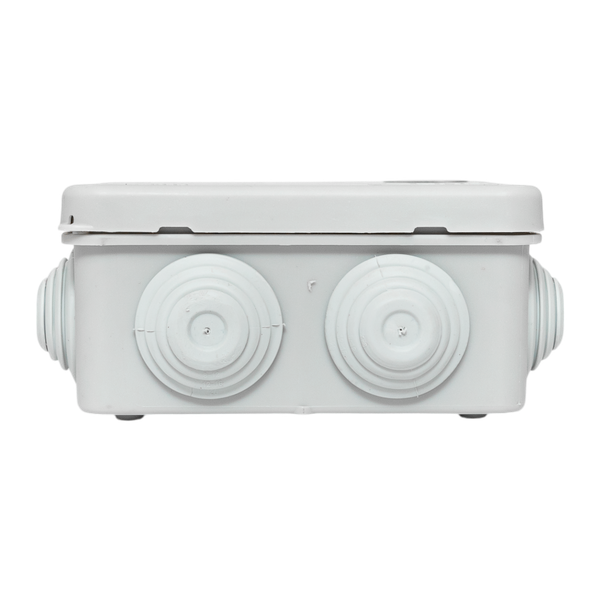 Коробка уравнивания потенциалов КУП-030-031 85х85х40 IP55 с крышкой наружн. для прямого монтажа 8 мембр. вводов сер. EKF plc-kmr-030-031-g