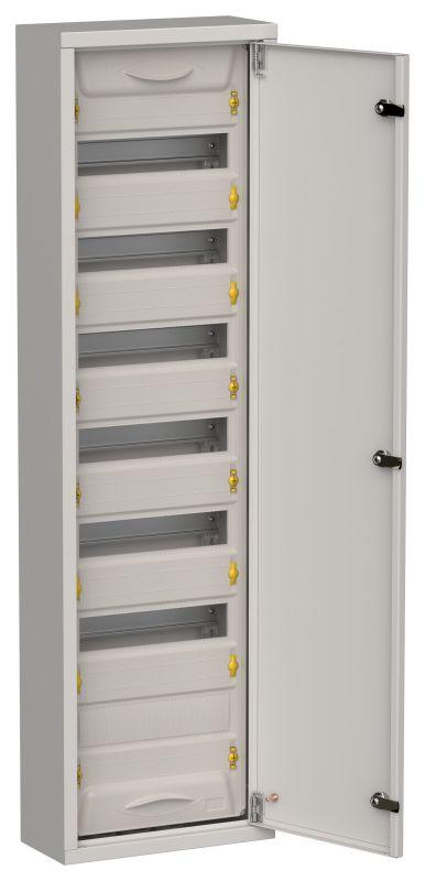 Корпус ЩРн-84 (1х84) TITAN 5 1085х310х140 IP31 метал. сер. IEK TI5-50-N-084-31-7035