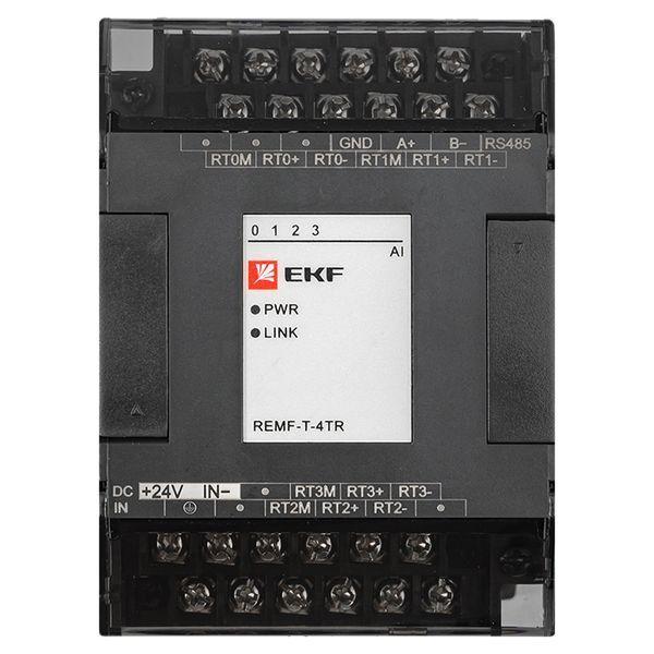Модуль ввода термосопротивлений REMF 4 PRO-Logic (с поверкой) EKF REMF-T-4TR-V