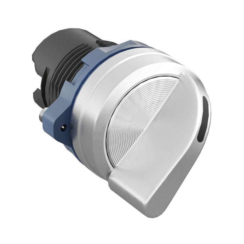 Головка переключателя на 2 положения с фиксацией стандартная ручка алюм. черн. DKC M22S-L2A