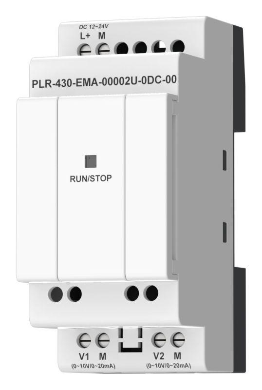 Модуль расширения входов выходов ПЛК 430 2 UO (0-20мА/0-10В) 24В DC ONI PLR-430-EMA-00002U-0DC-00