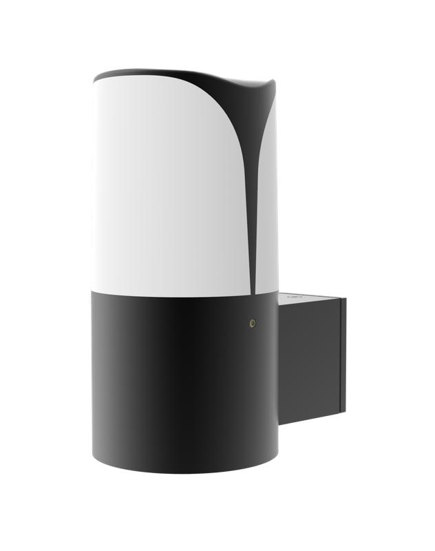 Светильник Piccadilly 1х23Вт E27 IP44 бра настен. Maytoni O016WL-01B