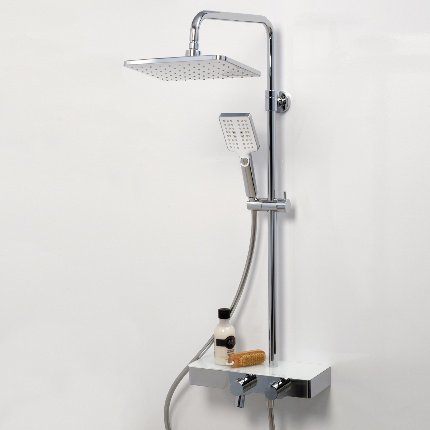 Душевая система WasserKRAFT A11301 с термостатическим смесителем Thermo