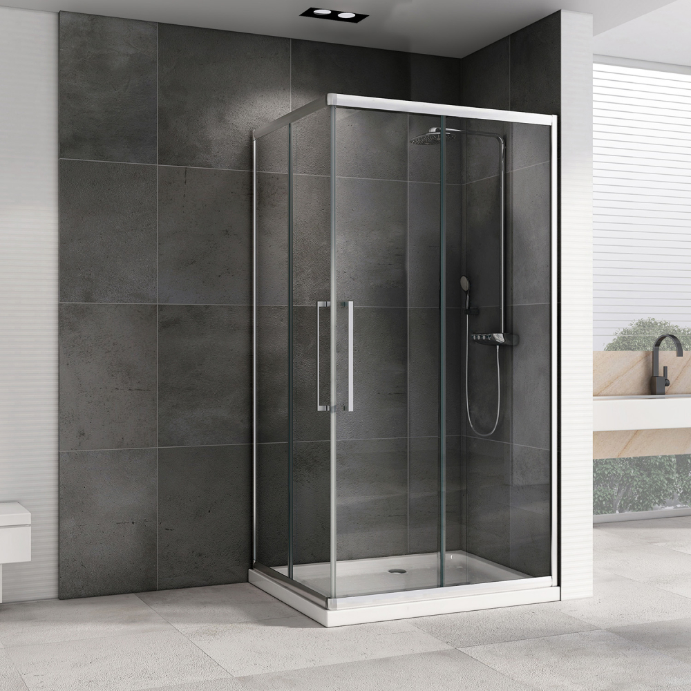 Душевой уголок ABBER Schwarzer Diamant AG02128H