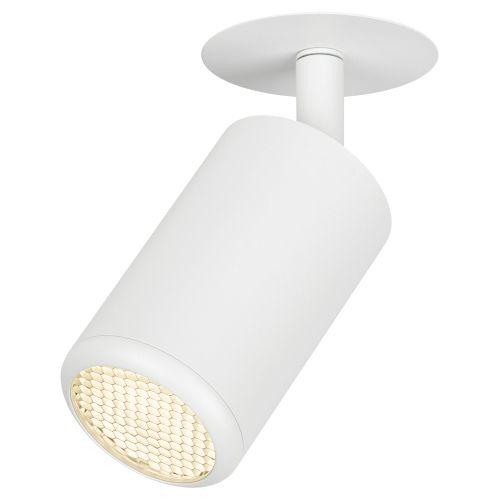 Светильник KL106 MR16 GU5.3 встраив. алюм. WH бел. матов. ЭРА Б0061540