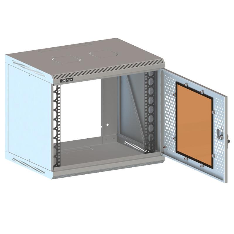 Шкаф телекоммуникационный настенный ТВС-12U-600-600-С+П SUPRLAN 05-2129