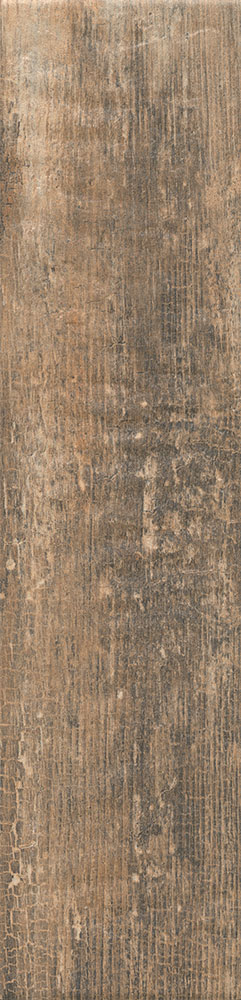 Керамогранит Браш Вуд коричневый 9,9х40,2, SG401200N