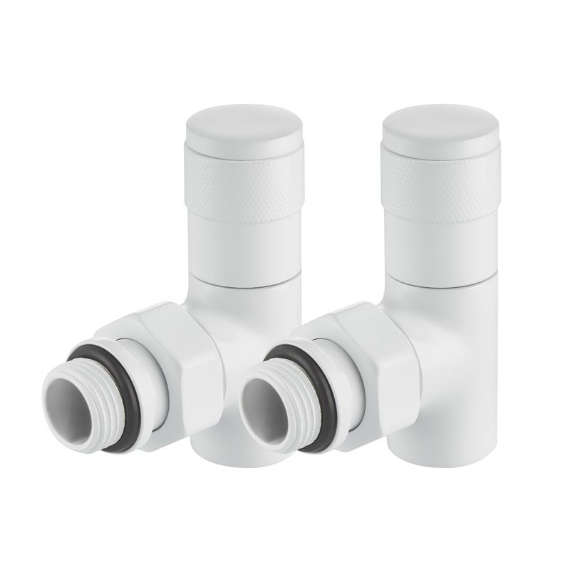 Набор дизайн-вентилей PIANO угловой 1/2дюйм бел. Royal Thermo НС-1422581