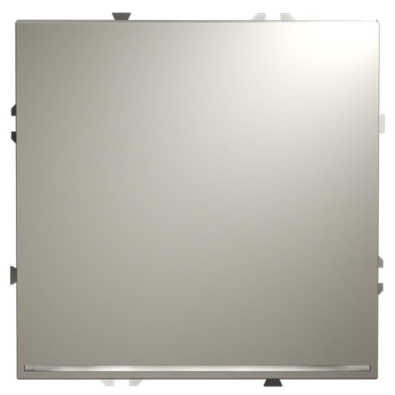 Выключатель 1-кл СП S70 10А с подсветкой механизм кашемир Voltum VLS010203