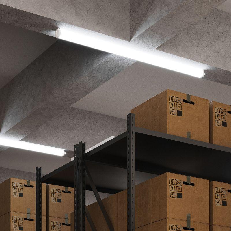 Светильник светодиодный Ultracompact 36Вт 6500К IP65 3630лм 1190х40х30мм ДСП линейный матов. рассеив. GAUSS 143425336