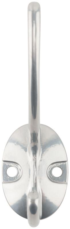 Крючок-вешалка двойн. хром 66871