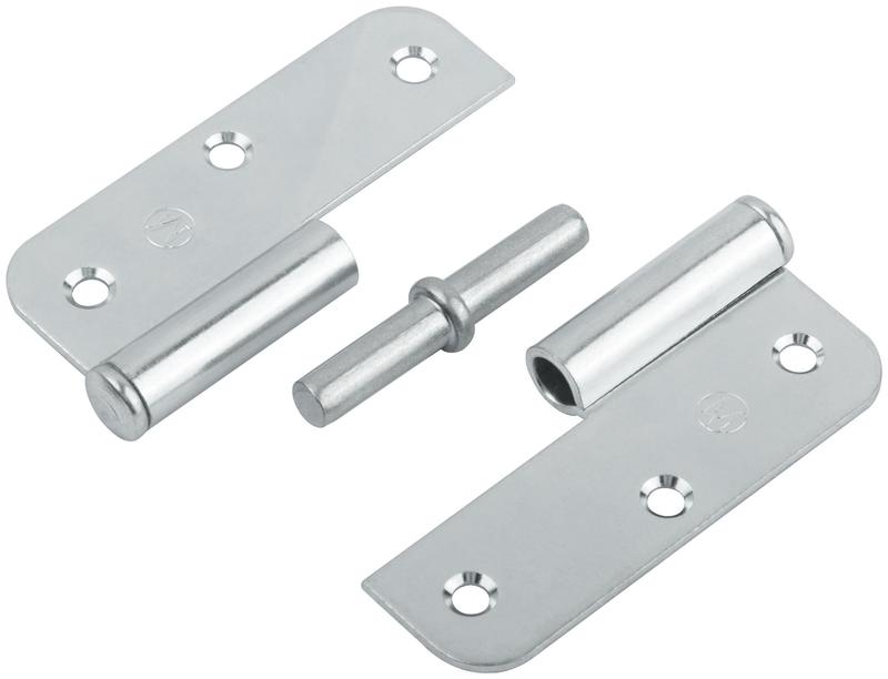 Петля накладная прав. "ПН" 85мм оцинк. 66391