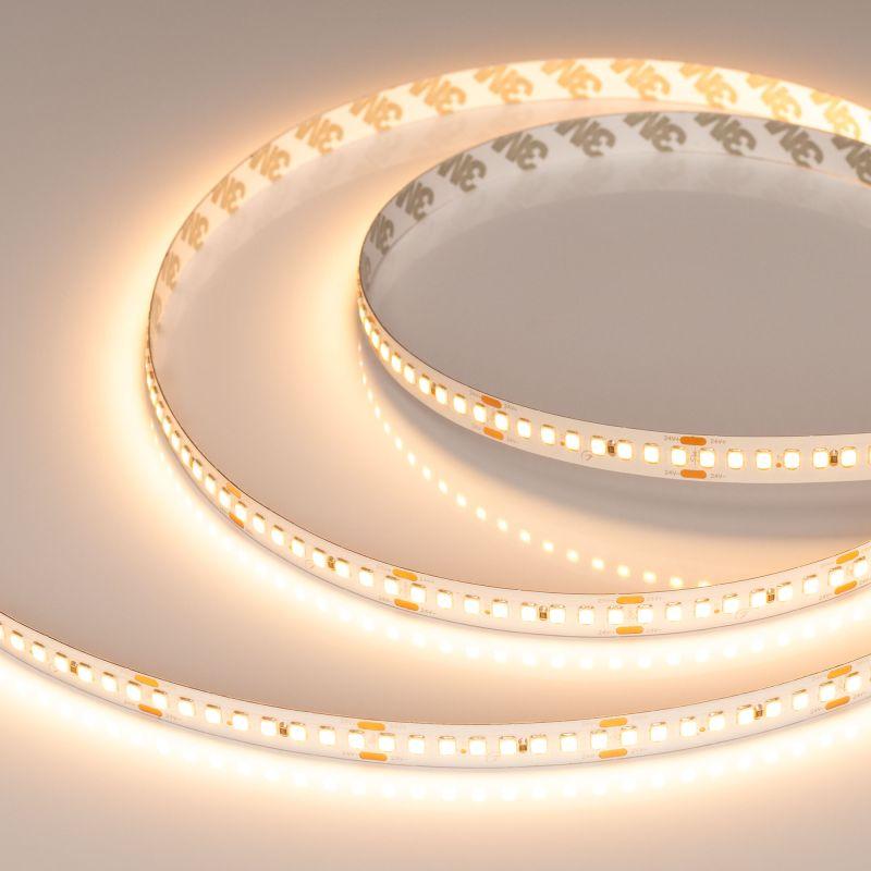 Лента RT-A192-10mm 24В Warm2400 17.6Вт/м IP20 2835 высок.эфф.150 лм/Вт (уп.5м) Arlight 055994