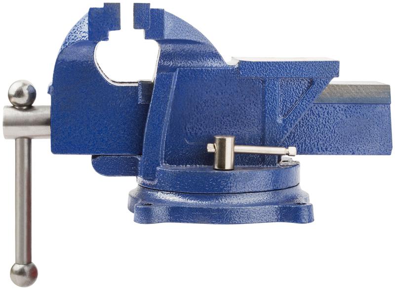 Тиски станочные поворотные усиленные 100мм 6.5кг FIT 59727