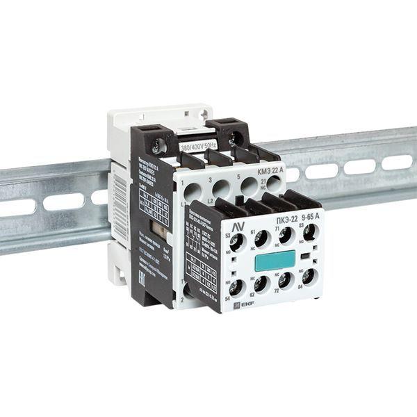 Комплект КМЭ 1НЗ 22А кат. 400В АС 2НО+2НЗ AVERES EKF ctr-s-22-01-400-av-22