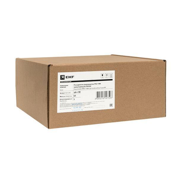 Разъединитель-предохранитель РПБ-1 100А правый привод без ППН Basic EKF rpb-r-100