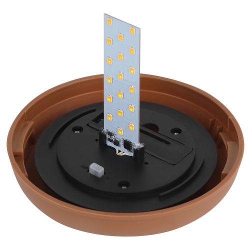 Светильник садовый ERASF22-35 "Факел бамбук" уличный на солнечн. батарее Эра Б0053383