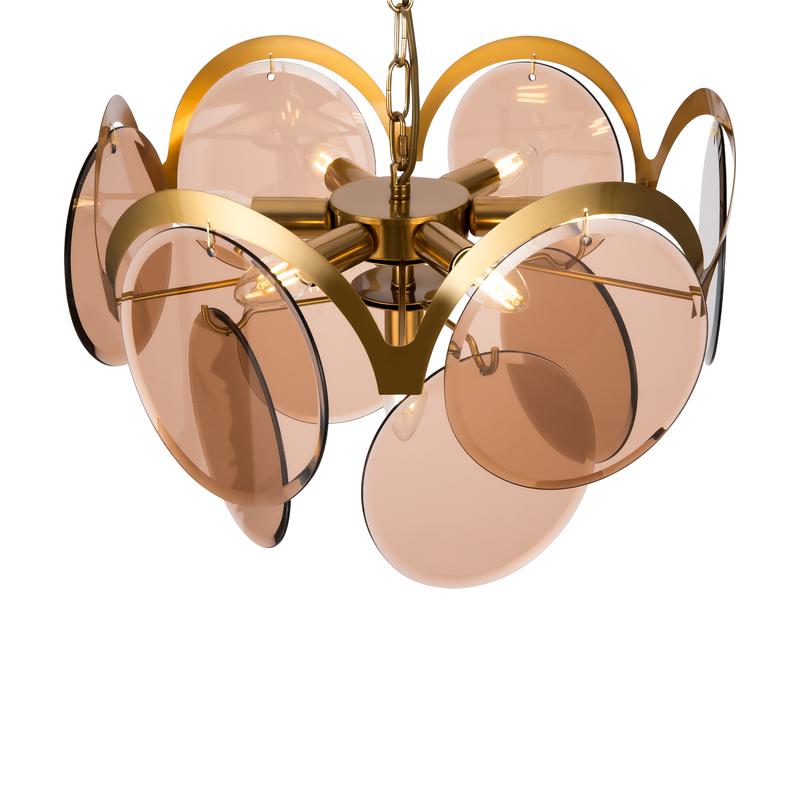 Светильник Tea 60Вт E14х7 IP20 подвесной Freya FR5146PL-07G