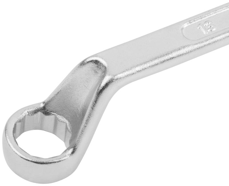 Ключ накидной "Хард" хромированное покрытие 12х13мм FIT 63613