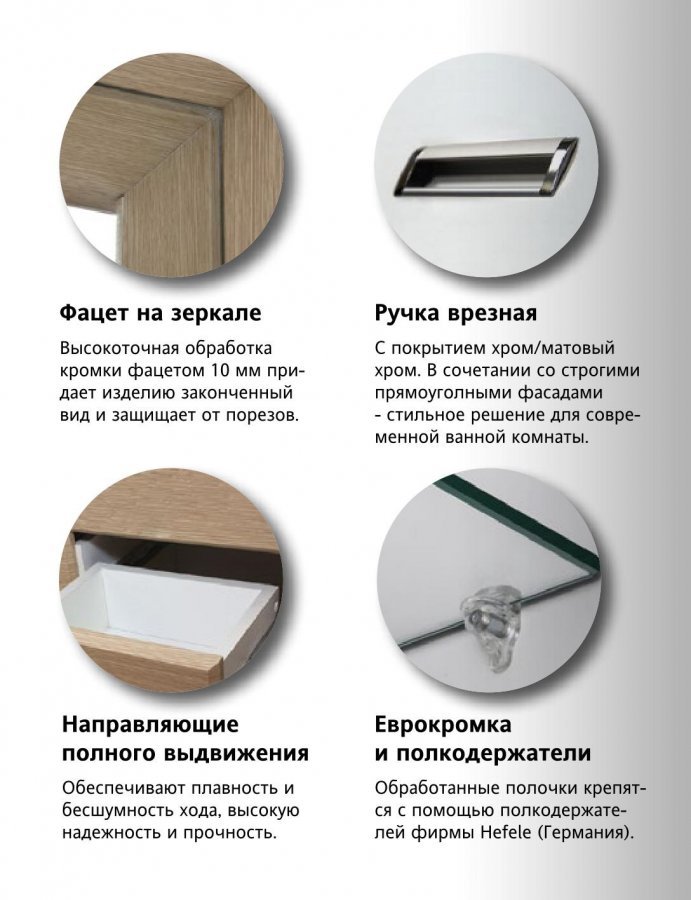 Тумба "Ирис 55" под умывальник Уют 55