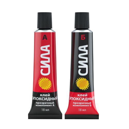Клей эпоксидный SEBL1-36 2х18мл туба (блист.2шт) СИЛА Б0066749