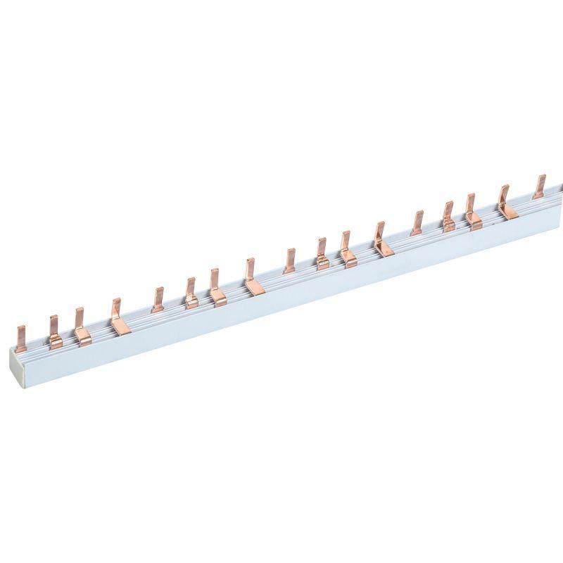 Шина соединительная типа PIN штырь 4Р 63А 1м Rexant 11-2247