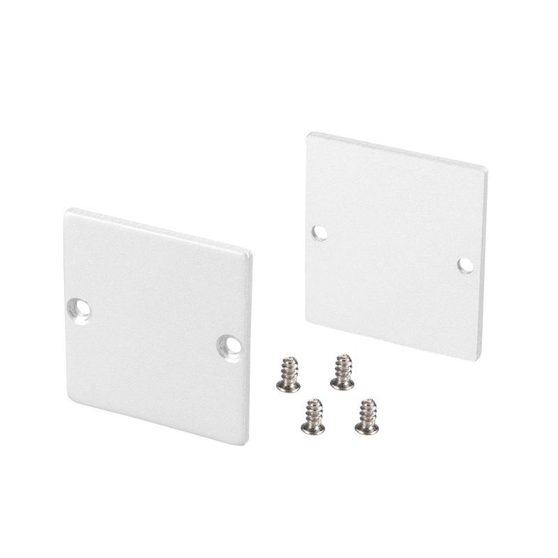 Заглушка SL-LINE-3638-LW WHITE глухая метал. (уп.2шт) Arlight 040252(1)