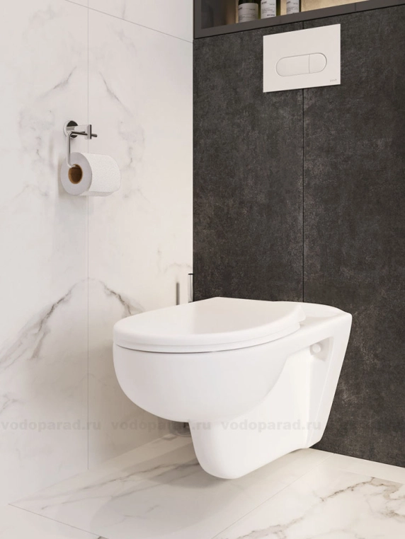 Унитаз подвесной с сиденьем VitrA Conforma 5810B003-6234, безободковый