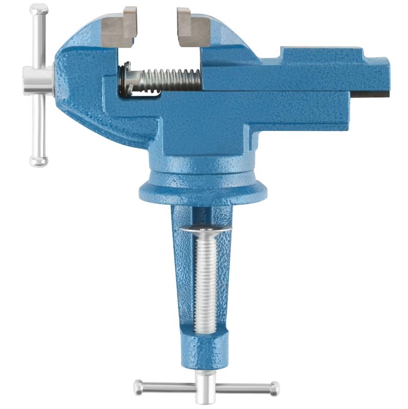 Тиски настольные поворотные усиленные 80мм 1.8кг FIT 59508