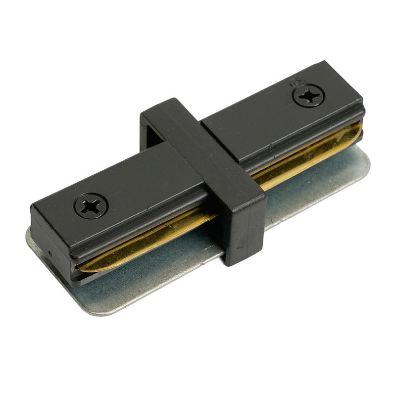 Коннектор прямой для шинопровода черн. LD1020 для CAB1007 FERON 51898