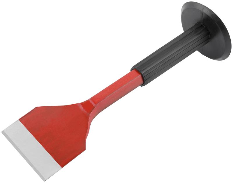 Зубило широкое 250х16х65мм резиновый протектор КУРС 46708