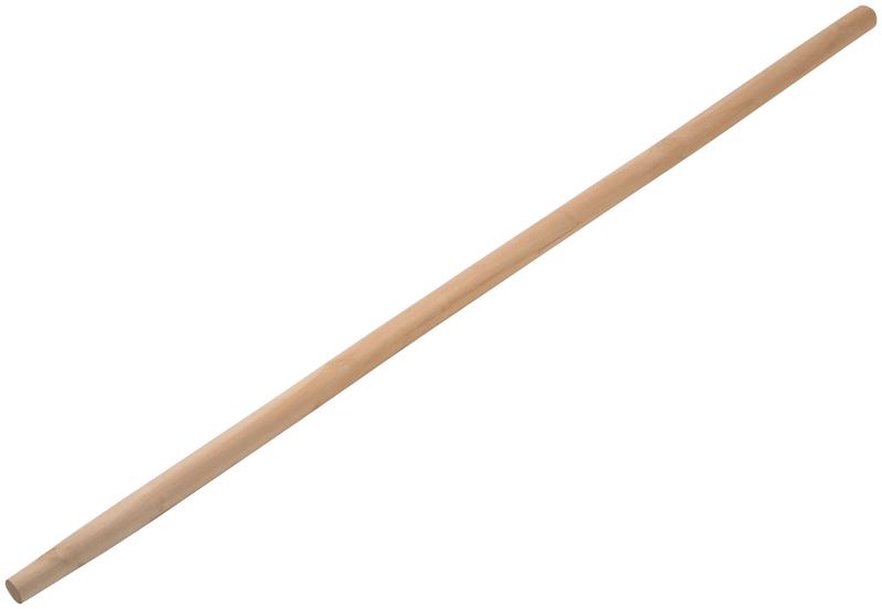 Черенок для снеговых лопат валиков маховых кистей d29мм L1200мм первый сорт березовый 76905