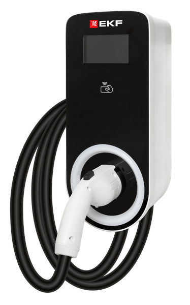 Устройство зарядное для электромобилей переменного тока 11кВт с Type 2 коннектором Impulse EKF Impulse-AC-11-T2